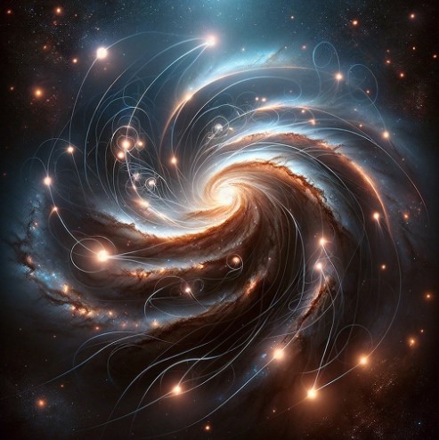 Galactic-Architect-Dark-Matters-Influence-on-Cosmic-Structures